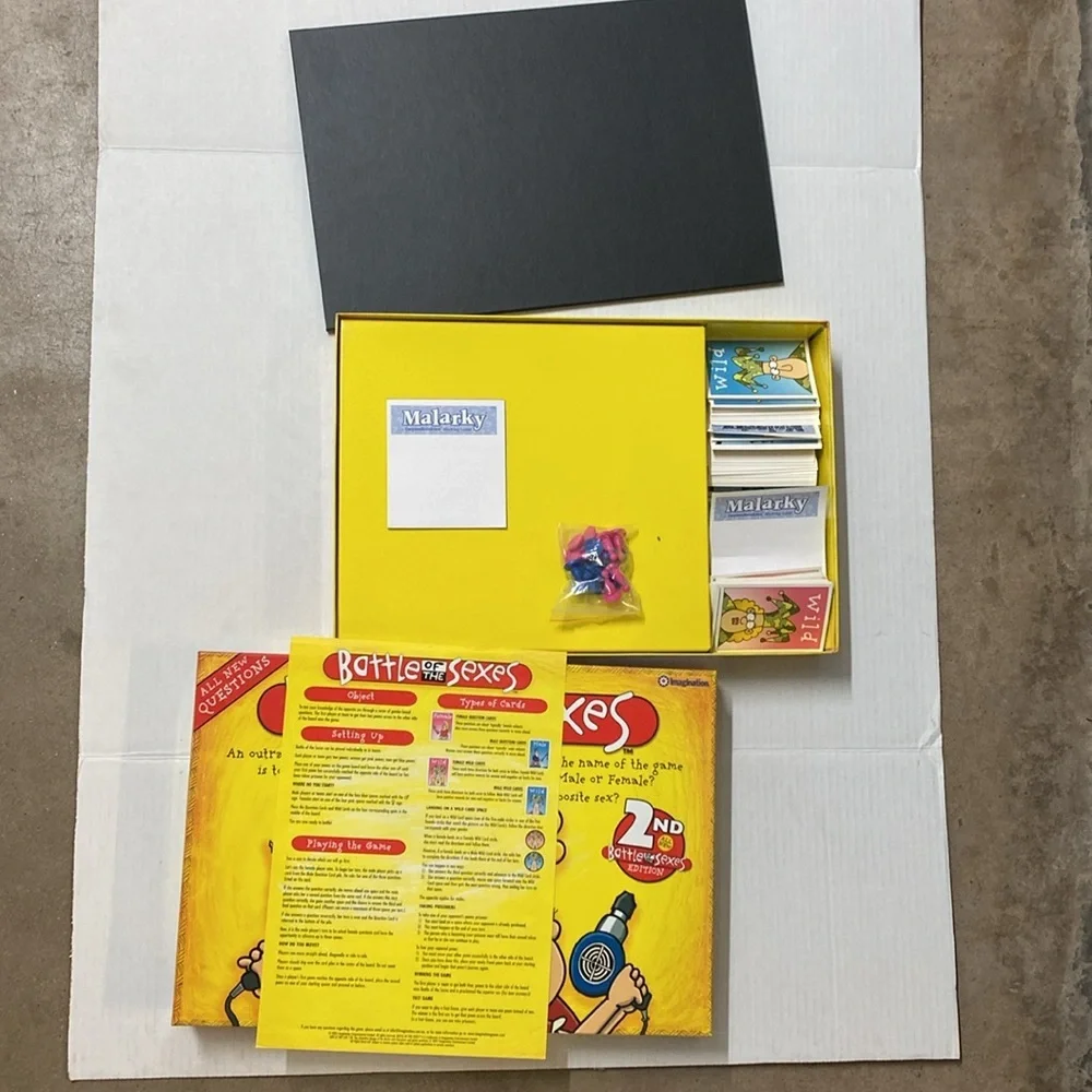 Imagination Battle of the sexes‎ 2nd edition 2000’s board game